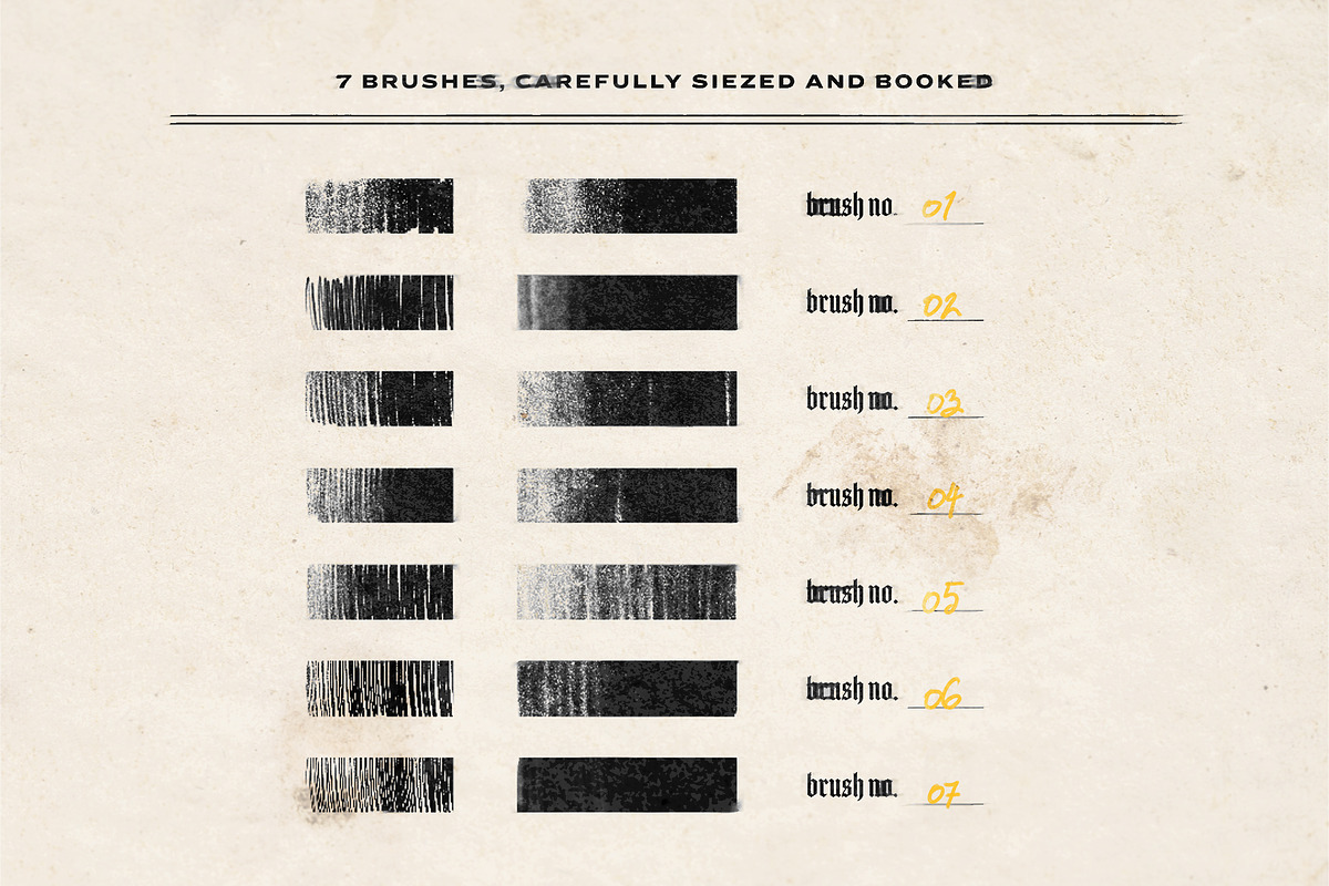 Side Notes Procreate Sketch Brushes, a Brush Add-On by Fried Design Company (Photo 2 of 3)