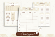 Printable family cookbook template, a Social Media Template by PixelBloomClub (Thumbnail 7 of 8)