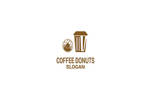 Coffee Donuts Logo