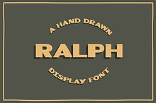 Ralph - Display Font