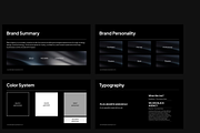 Agency Brand Guidelines Template, a Presentation Template by bonjourdsgnco (Thumbnail 3 of 4)