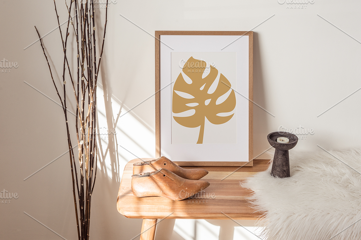 Boho Vector Art Print Elements, a Background Graphic by CojoMoxon (Photo 5 of 9)
