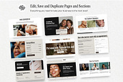 Beauty and Skincare Website Design, a Squarespace Template by HAYAG Creatives (Thumbnail 5 of 8)