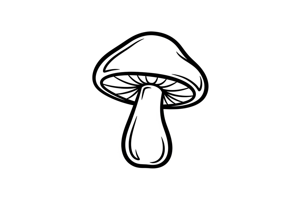 Hand Drawn Mushroom SVG Bundle, an Illustration by jahid234 (Photo 34 of 51)