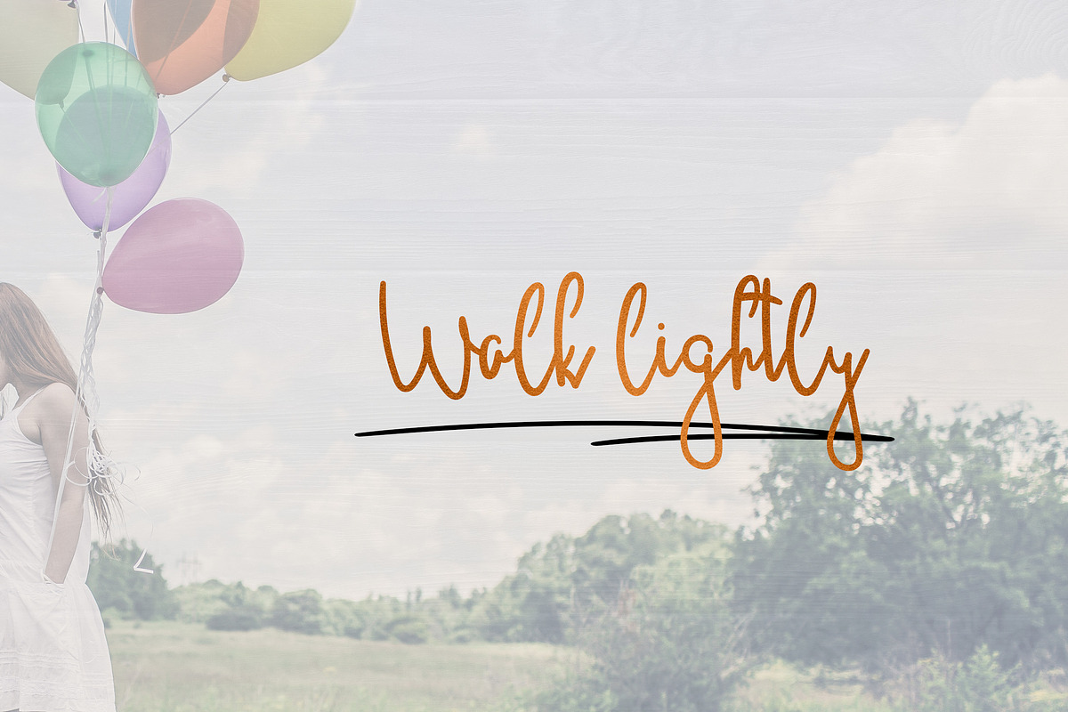 JustBecause font family -50% preview 5