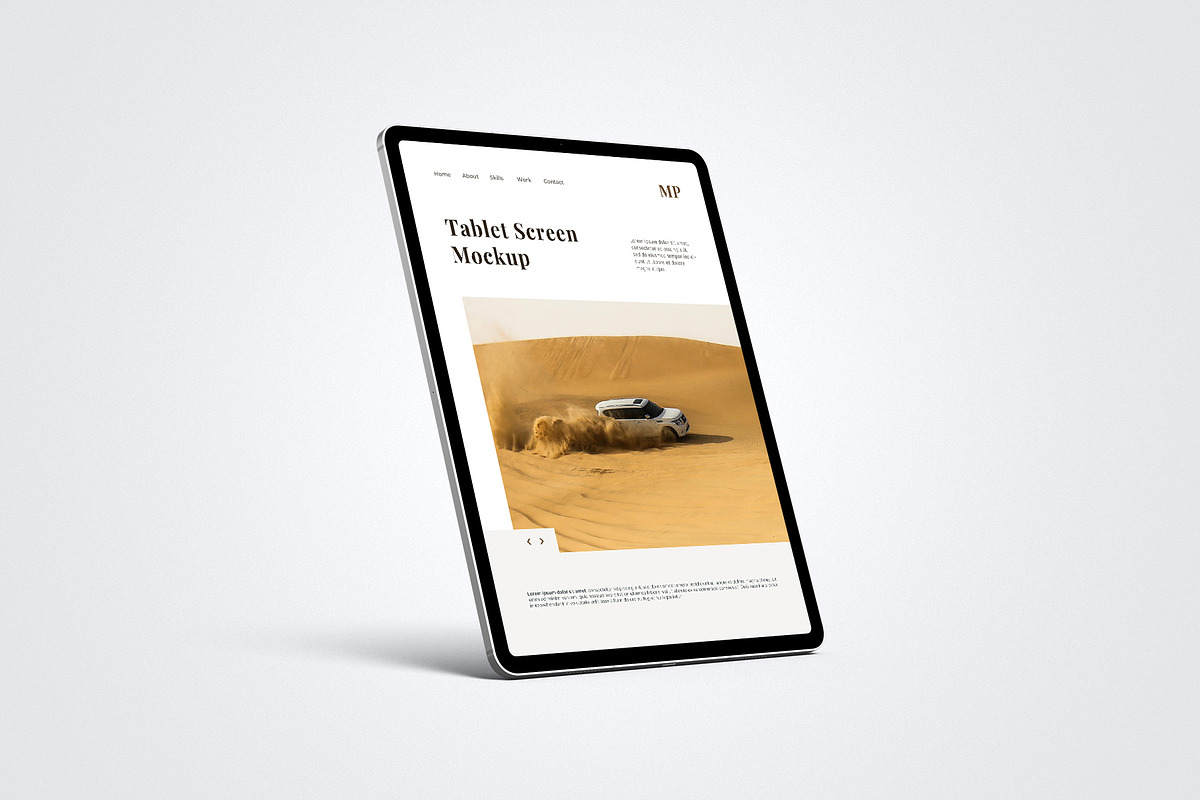 iPad / Tablet Screen Mockup, an iPad Mockup by Mockup Supper (Photo 9 of 14)