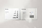Róhe | Brand Guideline Template, a Branding & Logo Template by Graphpexel (Thumbnail 5 of 10)