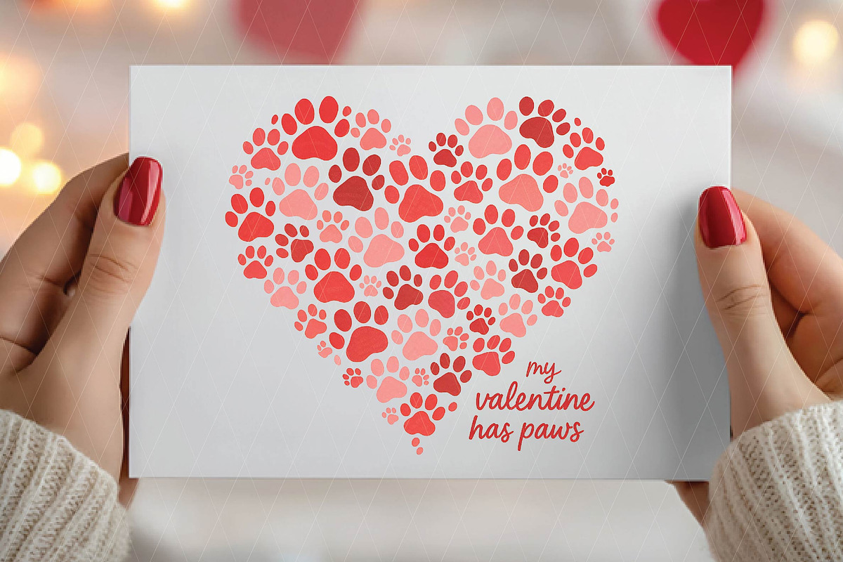 Valentine Paws PNG, an Illustration by DreamPrint404 (Photo 7 of 8)