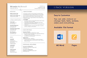 Professional RN Resume, a Resume Template by VictoriousVita (Thumbnail 2 of 8)