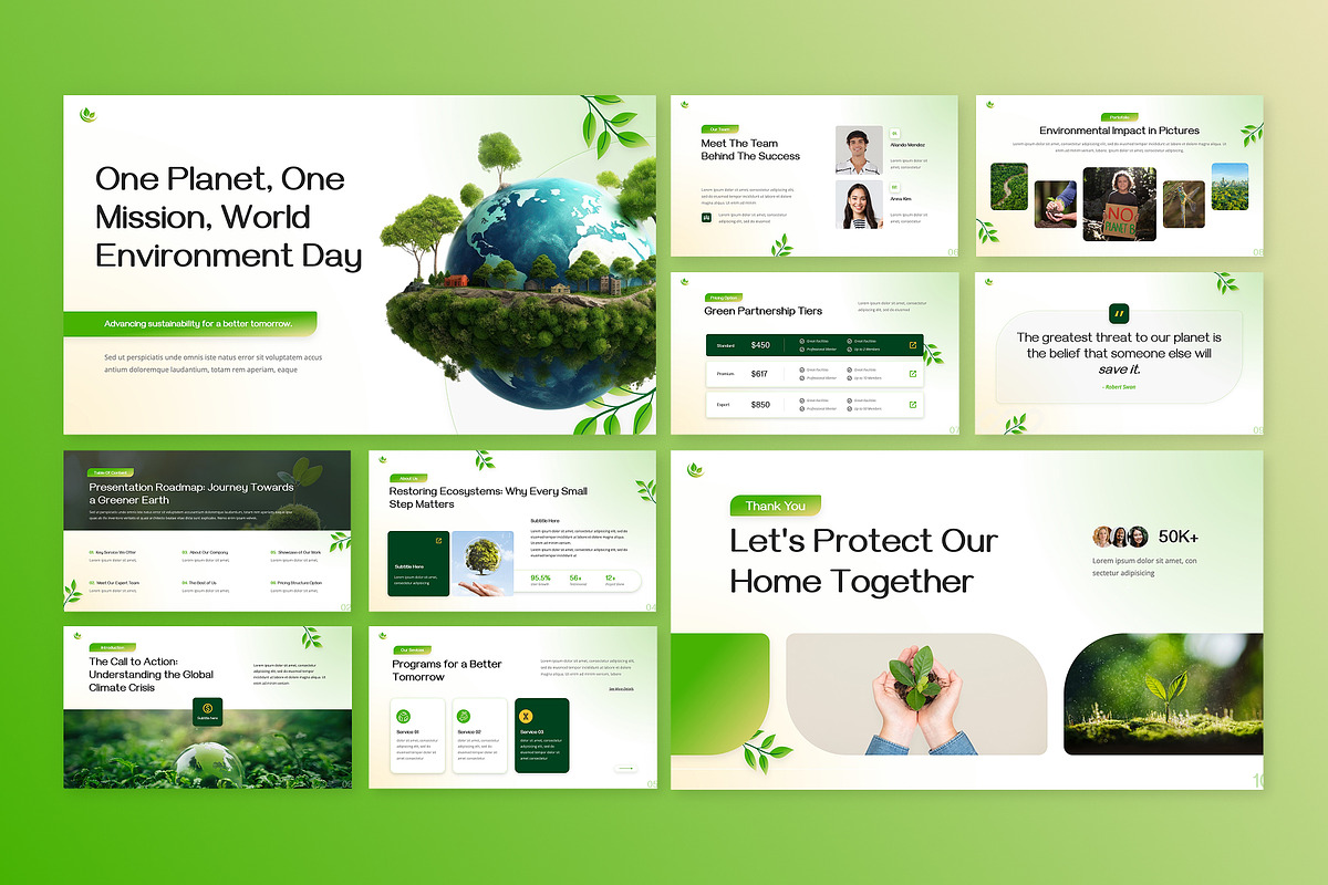 World Environment Day Keynote, a Presentation Template by Antstheme (Photo 3 of 4)