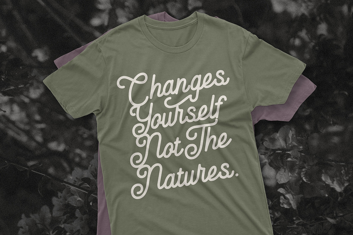 Anelka Fambuya - Monoline Retro Font, a Script Font by StringLabs (Photo 3 of 14)