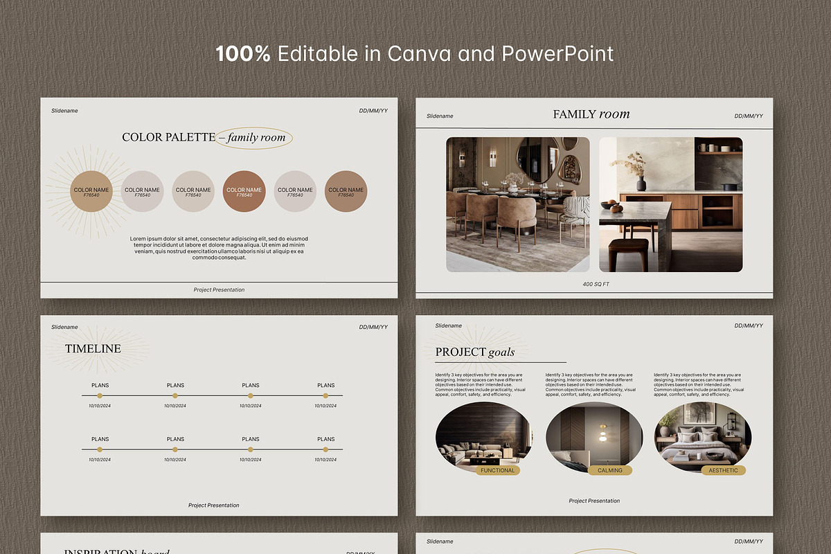 PPT Interior Design Presentation, a Presentation Template by SKY CREATION (Photo 6 of 7)