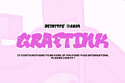 Graftink, a Script Font by Ditatype (Thumbnail 11 of 11)
