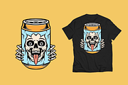 SKULLISME TROPICALYPTO ILLUSTRATION, an Object Illustration by Ramoniskull (Thumbnail 5 of 6)