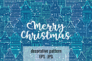 Christmas city street landscapes, a Decorative Illustration by Primula`s shop (Thumbnail 7 of 7)