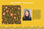 Folksy Wreaths & Bouquets Templates, an Illustration by On the Mark Designs (Thumbnail 12 of 16)