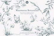 vintage clipart ink illustration set, a Decorative Illustration by Patishop Art (Thumbnail 3 of 9)