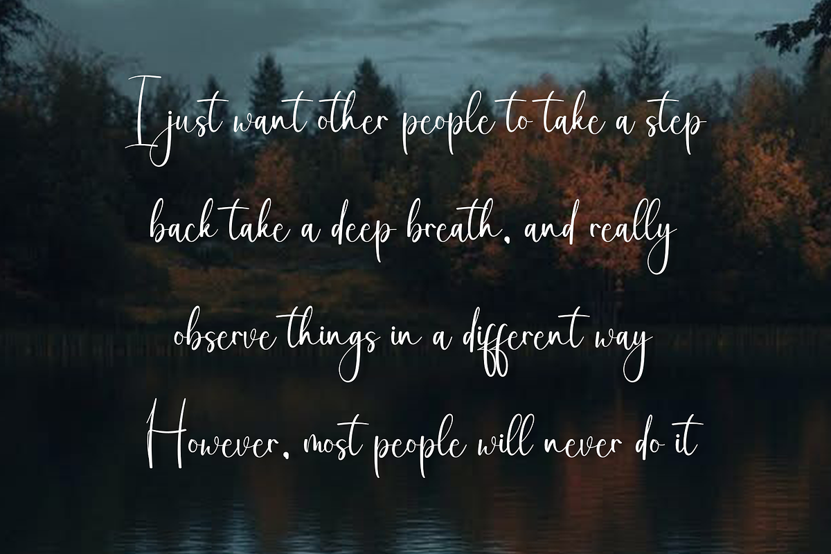 Welcome, a Handwritten Font by InermediaSTUDIO (Photo 8 of 8)