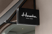 Logo Mockup Black Hanging Sign, an Advertising Mockup by Asylab (Thumbnail 3 of 5)