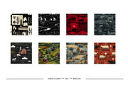 On The Farm Retro Art Style Patterns, a Pattern Graphic by karenfoleyphoto (Thumbnail 5 of 18)