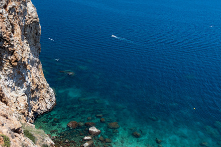 Beautiful seascape in Spanish Costa