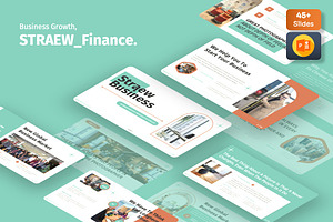 Straew - Business Growth Powerpoint, a Presentation Template by Dhabee