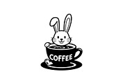 Cute Bunny Coffee Cup Vector Bundle, an Illustration by Designs_River (Thumbnail 17 of 49)