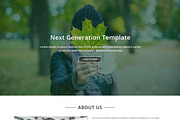 Bizness- Corporate Html Landing page, a Bootstrap Template by Pennyblack Templates (Thumbnail 3 of 7)