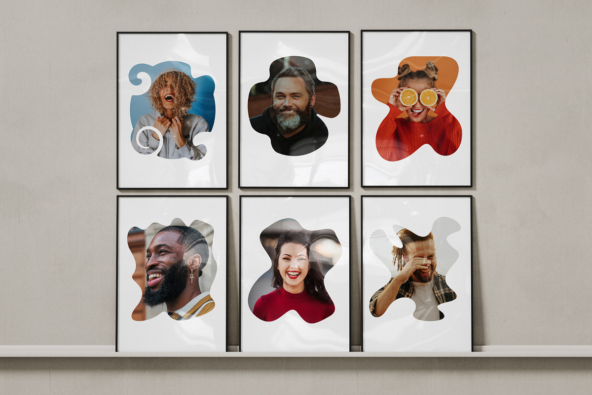 09 Bubble Shape Masks, an Object Graphic by romanlypovyi (Photo 2 of 3)