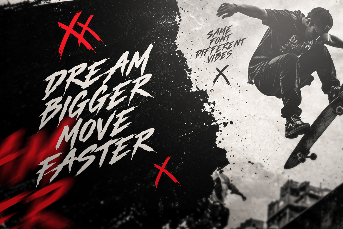 AMAZING RANGER – Brush Display Font, a Blackletter Font by Brainwave (Photo 3 of 8)