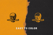 Vintage Surf Badge & Illustrations, an Illustration by elliazidi.designs (Thumbnail 4 of 7)