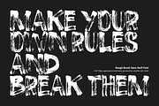 Rage | Rough Brush Sans Serif Font, a Sans Serif Font by Ardana Creative (Thumbnail 10 of 15)