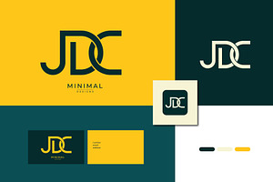 Monogram icon logo JDC, a Branding & Logo Template by idesign_4u