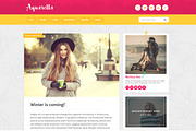 Aquarella - Elegant Wordpress Theme, a WordPress Template by ThemeBear (Thumbnail 2 of 9)