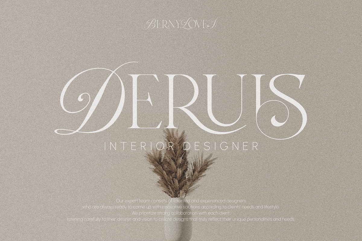 Berny Loves _ Serif Ligature, a Serif Font by Penatic Studio (Photo 6 of 10)