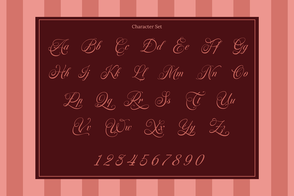 Roselune Scriptoria - Script Font, a Script Font by Inviline.co (Photo 3 of 10)