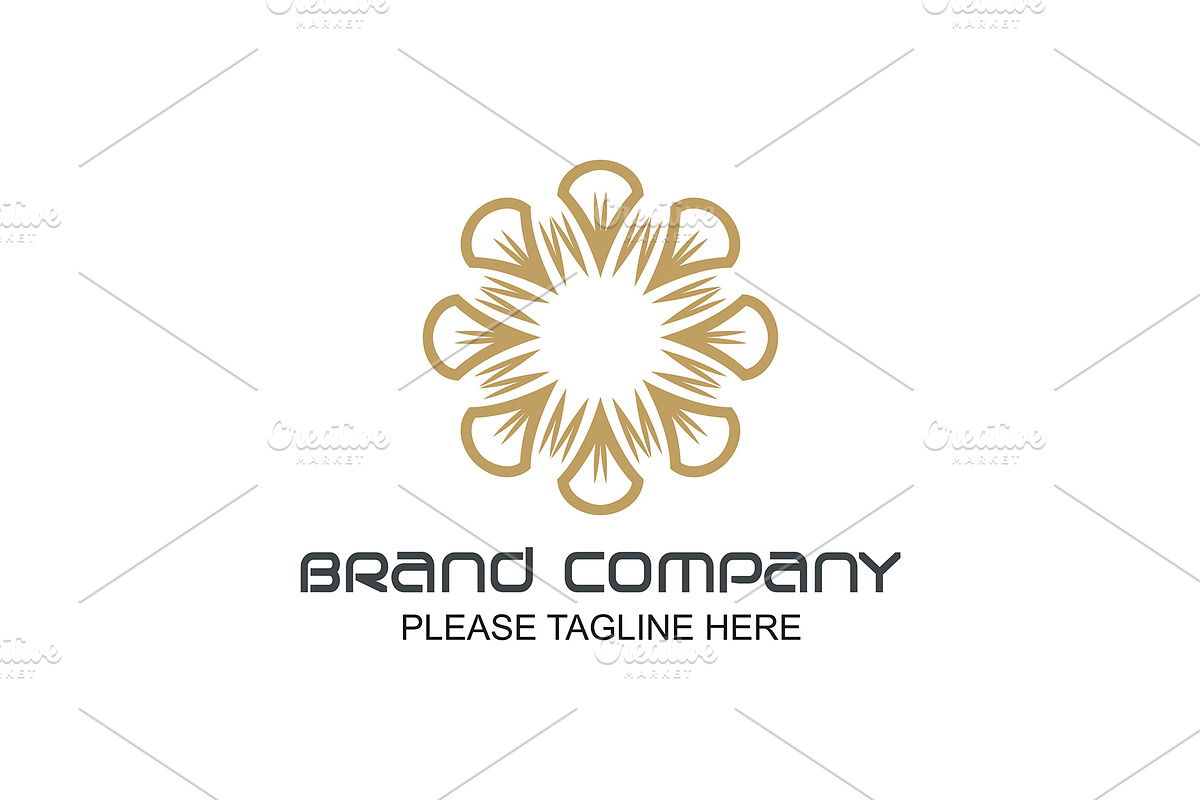 20 Logo Flower Templates Bundle, a Branding & Logo Template by Friendesigns (Photo 6 of 21)