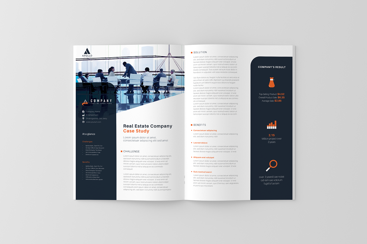 Case Study Flyer, a Flyer Template by Rongbaaz (Photo 2 of 3)