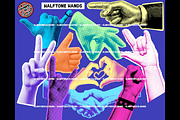 Procreate Halftone Photo Collage Set, a Brush Add-On by AlwaysBeColoring (Thumbnail 5 of 13)