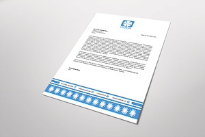 Staron Letterhead Template