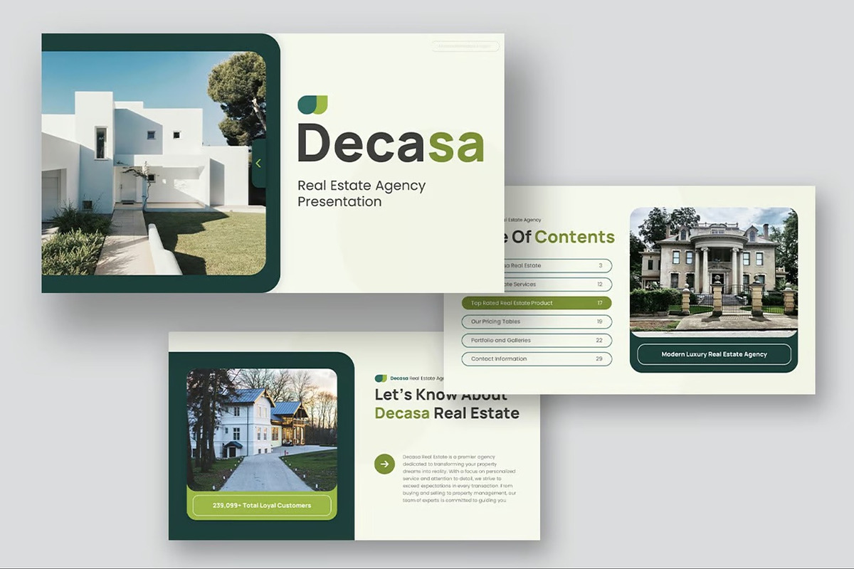 Real Estate Agency Powerpoint, a Presentation Template by Fit-tee (Photo 2 of 10)
