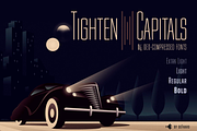 Tighten Capitals -04 Fonts-, a Sans Serif Font by deFharo (Thumbnail 1 of 9)