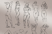Figure - Woman line art, a Person Illustration by Aquatinta (Thumbnail 7 of 11)