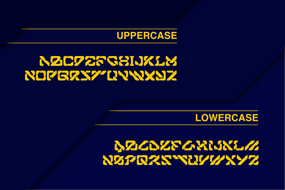 Robomyr - Futuristic Font, a Sans Serif Font by Hakara Type (Photo 8 of 10)