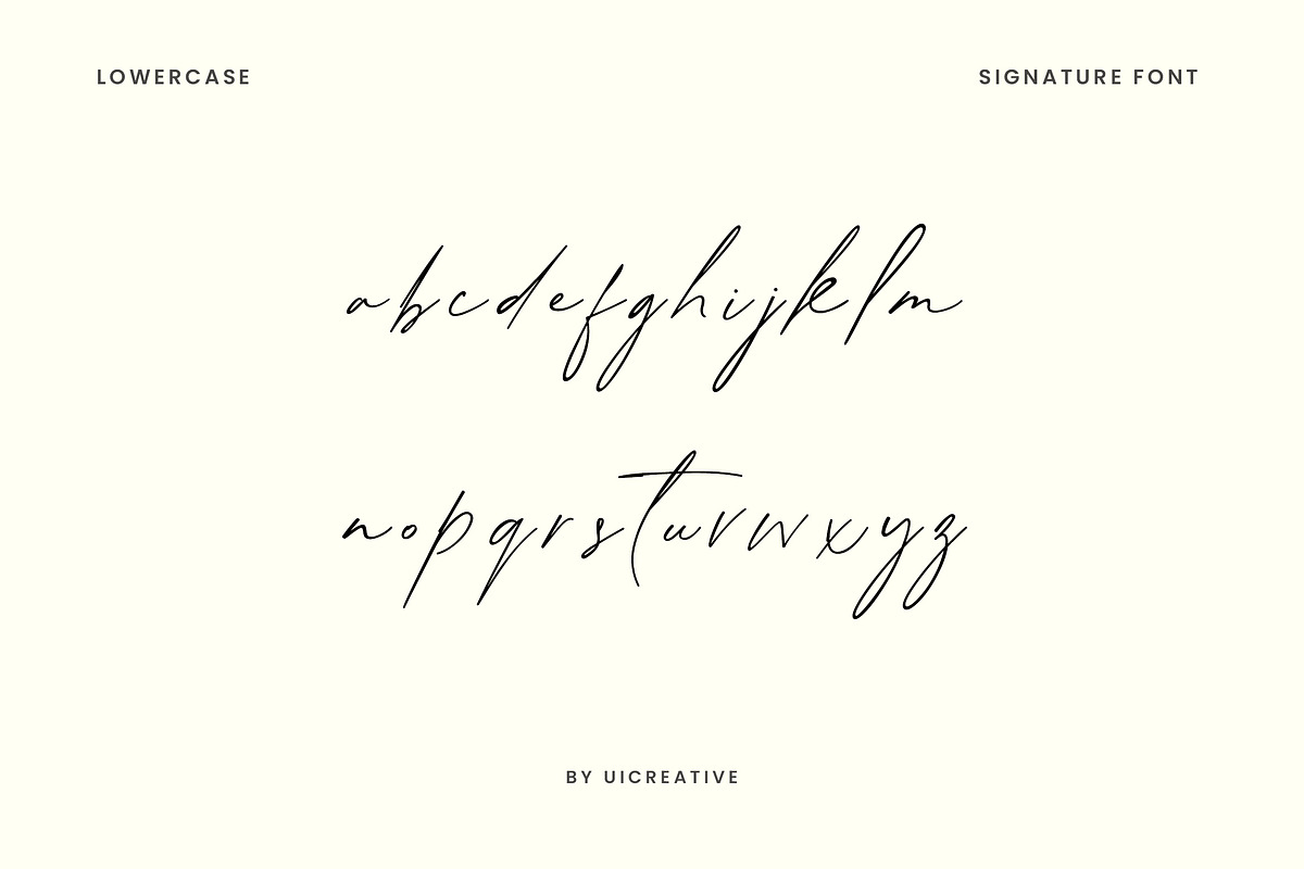 Sarmatia Signature Font, a Handwritten Font by UICreative (Photo 5 of 11)
