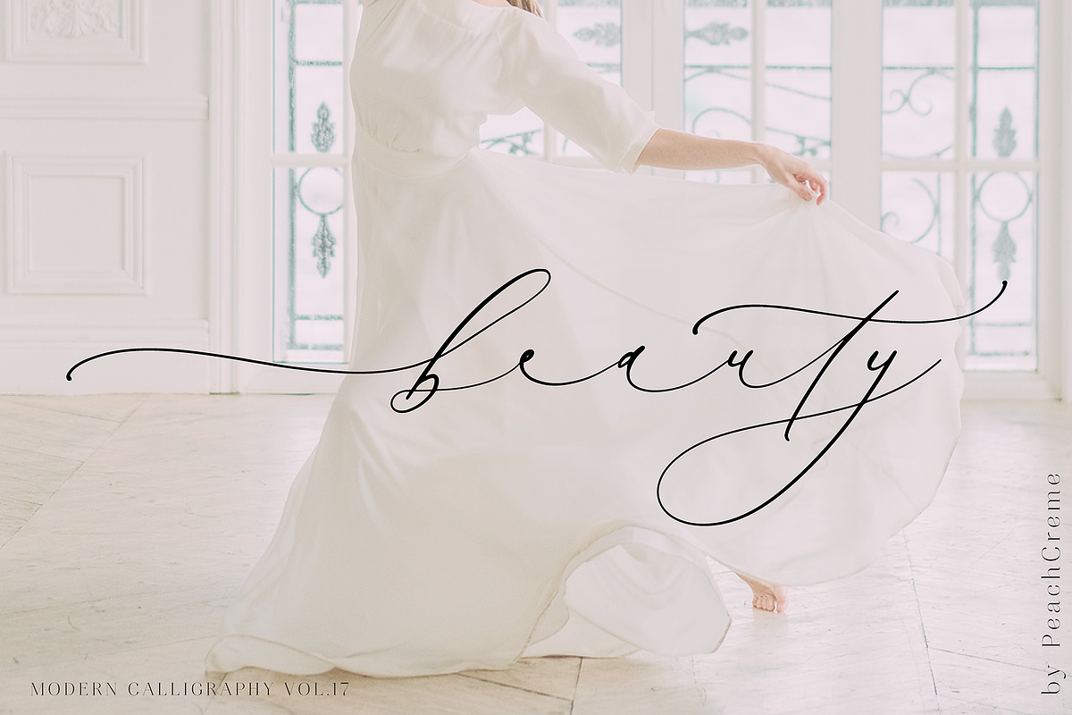 Breathe Poetry // Modern Calligraphy, a Script Font by PeachCreme (Photo 24 of 33)