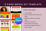 Ultimate Media Kit Canva Template, a Marketing Template by Templates by Carey (Thumbnail 2 of 6)