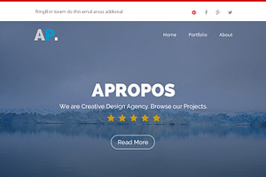 Apropos - Responsive Email Template