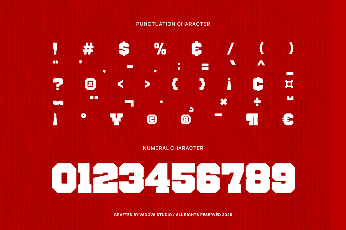 Outclash Modern Slab Serif Font, a Slab Serif Font by Rasio Studio (Photo 3 of 11)