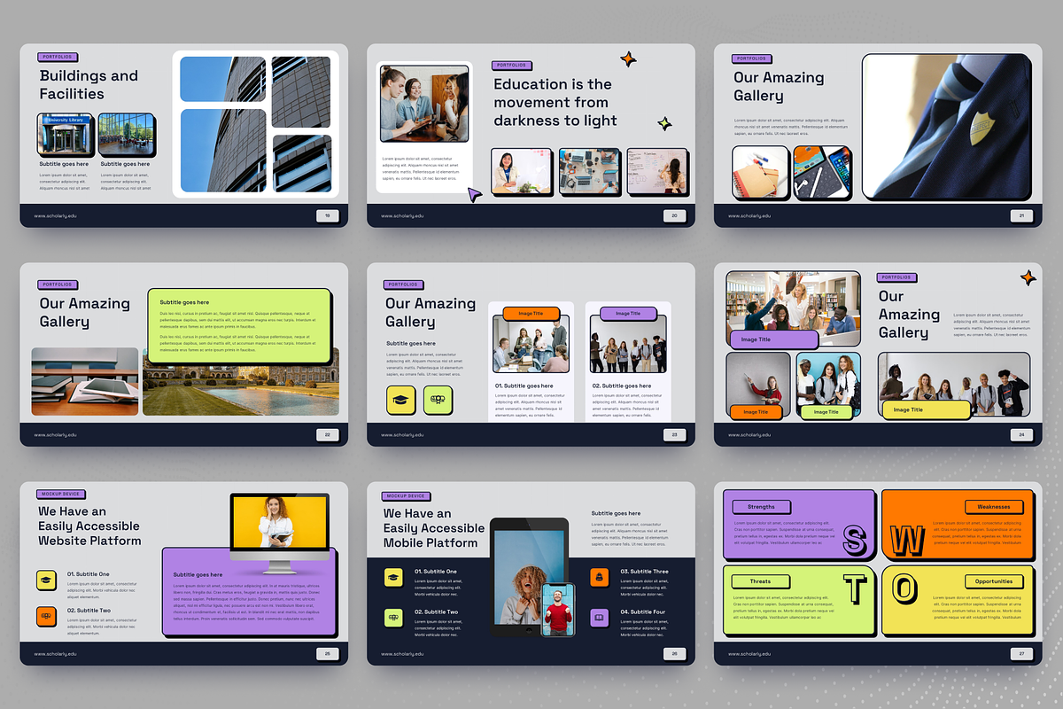 Scholarly – Presentation, a Presentation Template by Monsgraph Creative Studio (Photo 4 of 5)